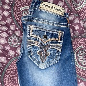 Rock revival bootcut jeans